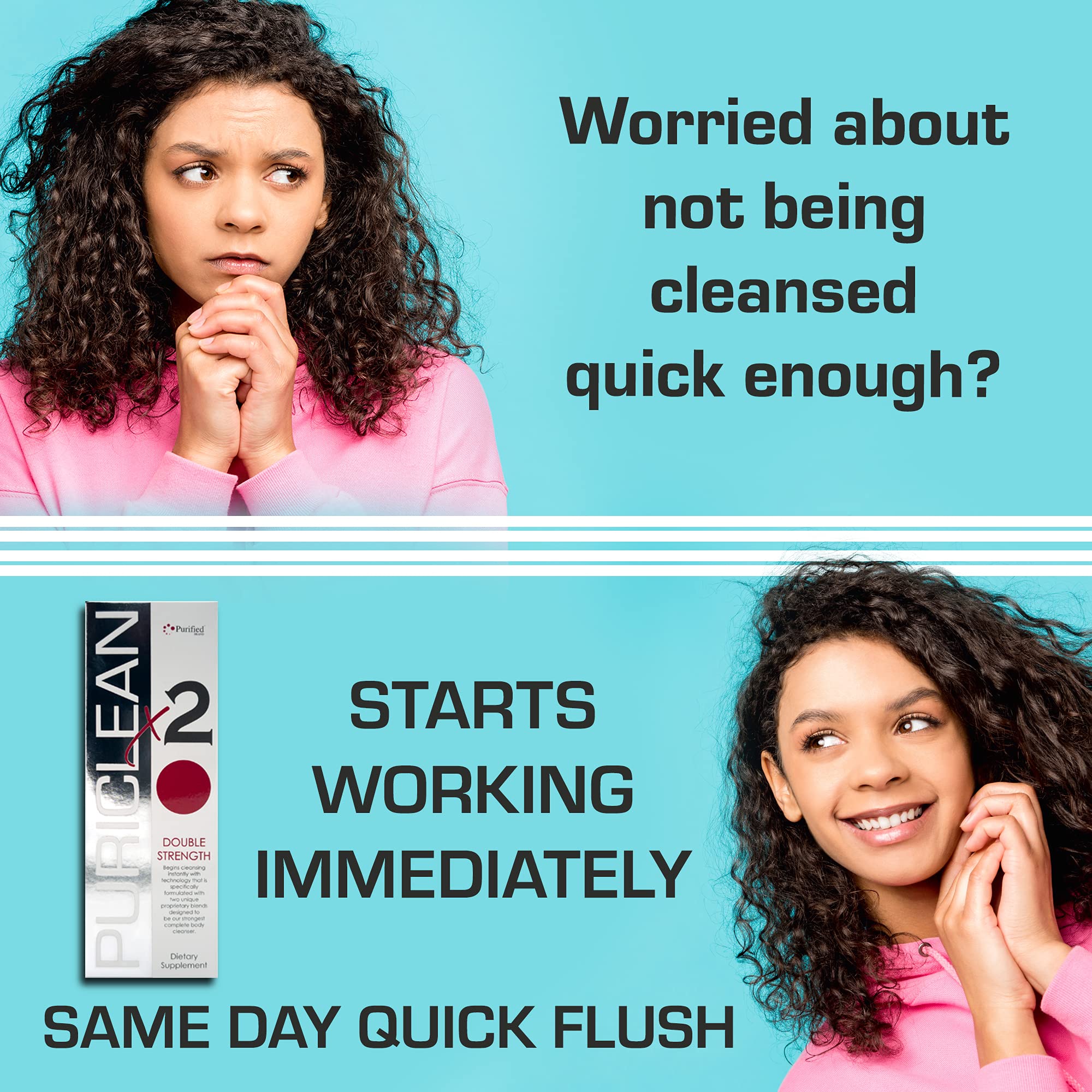 Wellgenix Puriclean X2 clear capsules beside the bottle for a detox routine