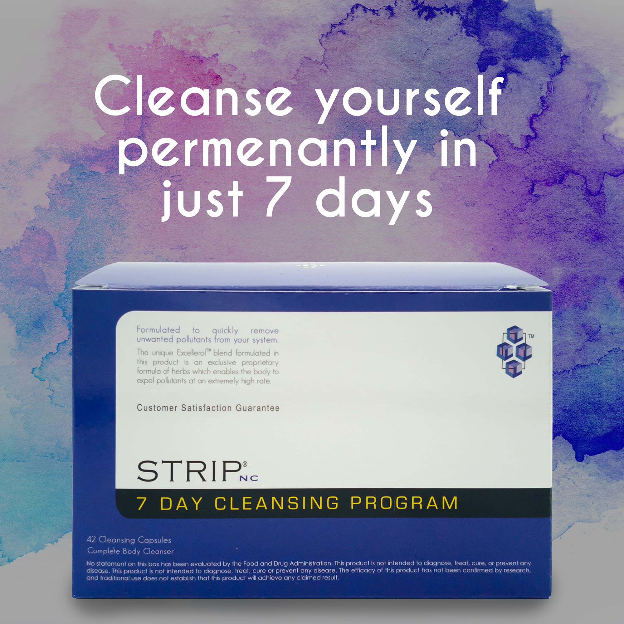 Wellgenix Strip NC 7 Day Detox capsules for an on-the-go weekly cleanse