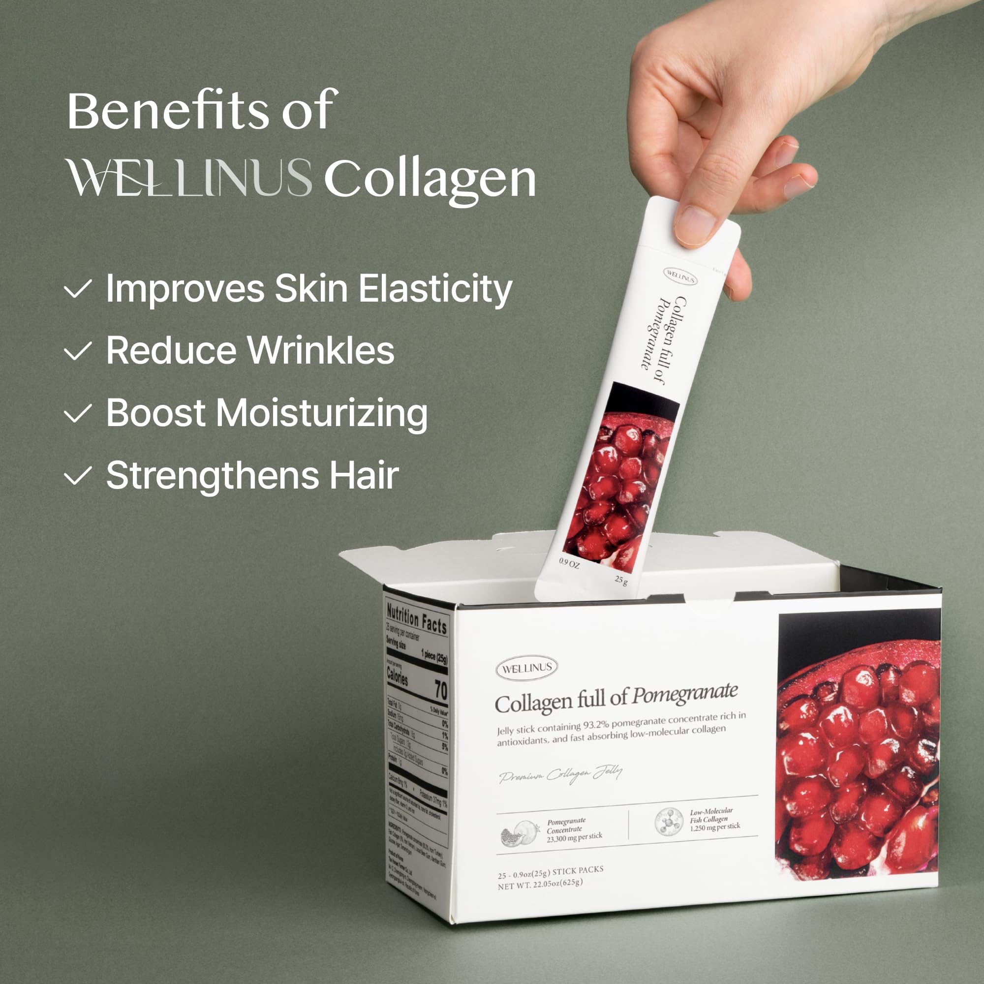 WELLINUS travel pack is HACCP-certified and Halal, ideal for busy lifestyles.