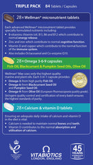 Wellman Max micronutrient tablets close-up for everyday nutrient support.