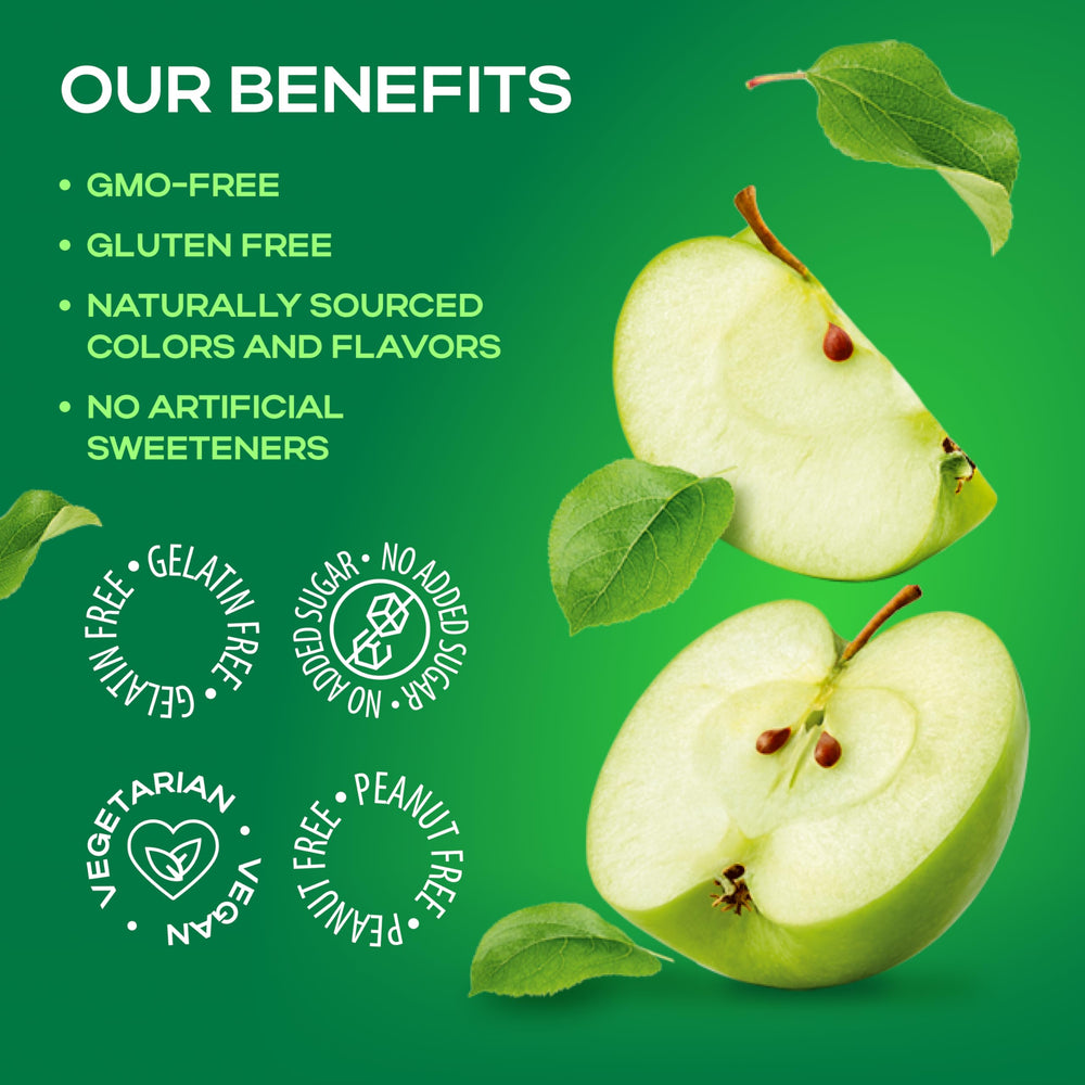 Wellneco Apple Cider Vinegar Gummies serving duo illustrating daily dosage.