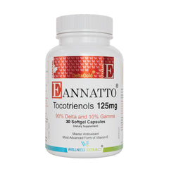 WELLNESS EXTRACT annatto tocotrienols bottle for daily antioxidant support.