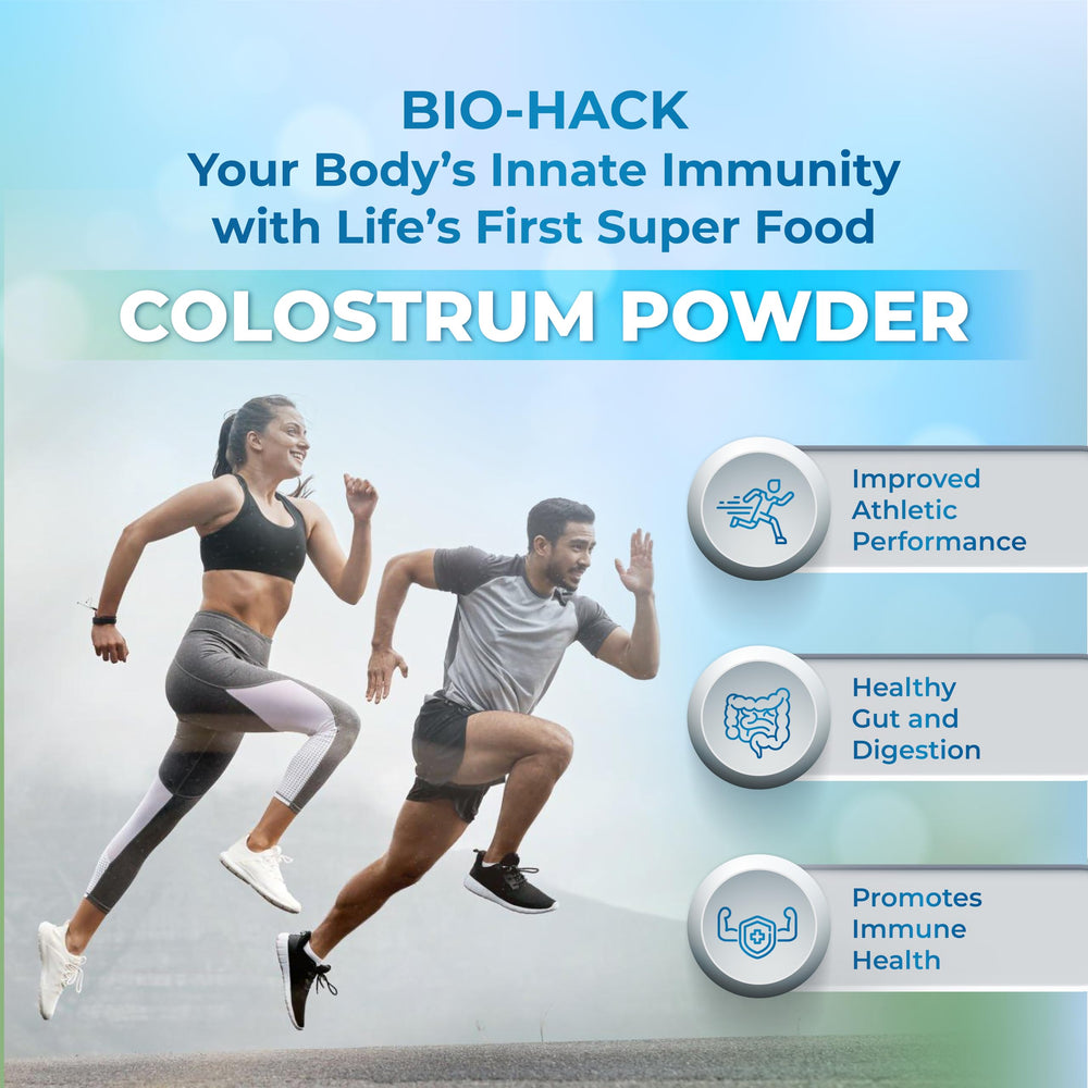 WELLNESS EXTRACT Bovine Colostrum Powder 6-hour harvest highlights nutrient availability.