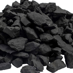 Raw natural shungite stones highlighting earthy appearance for versatile home use