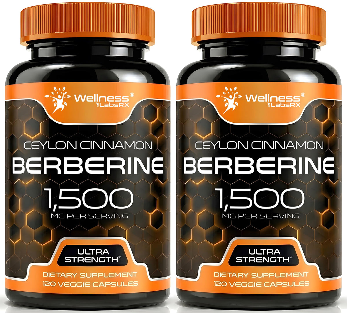 WELLNESS LABSRX front bottle image showing label and supplement benefits