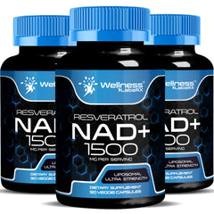 Wellness LabsRx liposomal NAD+ bottle for daily energy support
