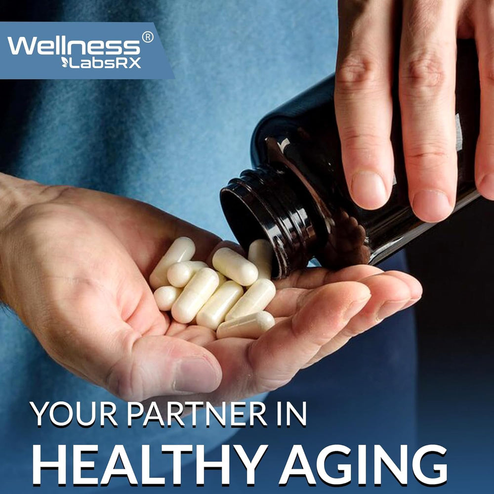 WELLNESS LABSRX Resveratrol cap opening signaling easy daily access