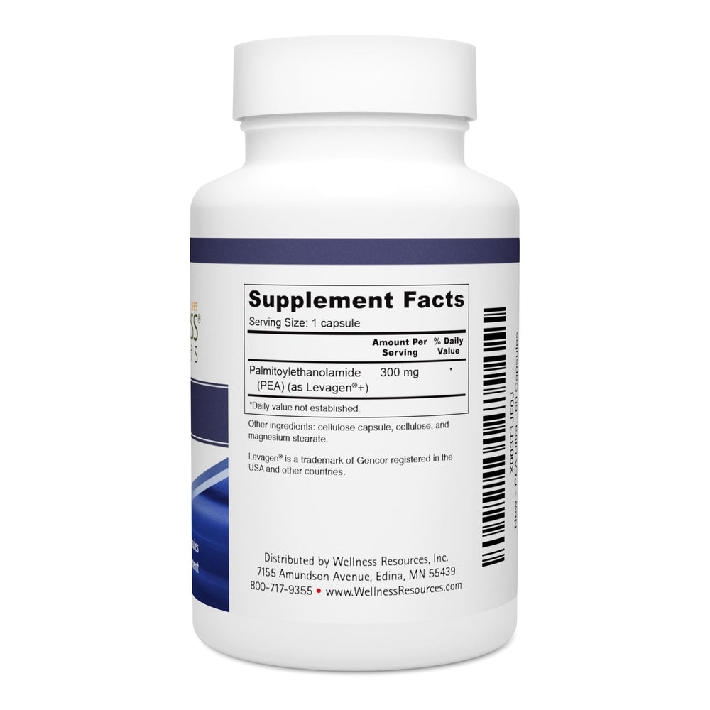 Wellness Resources Pea Ultra Levagen+ icon emphasizes enhanced absorption benefits