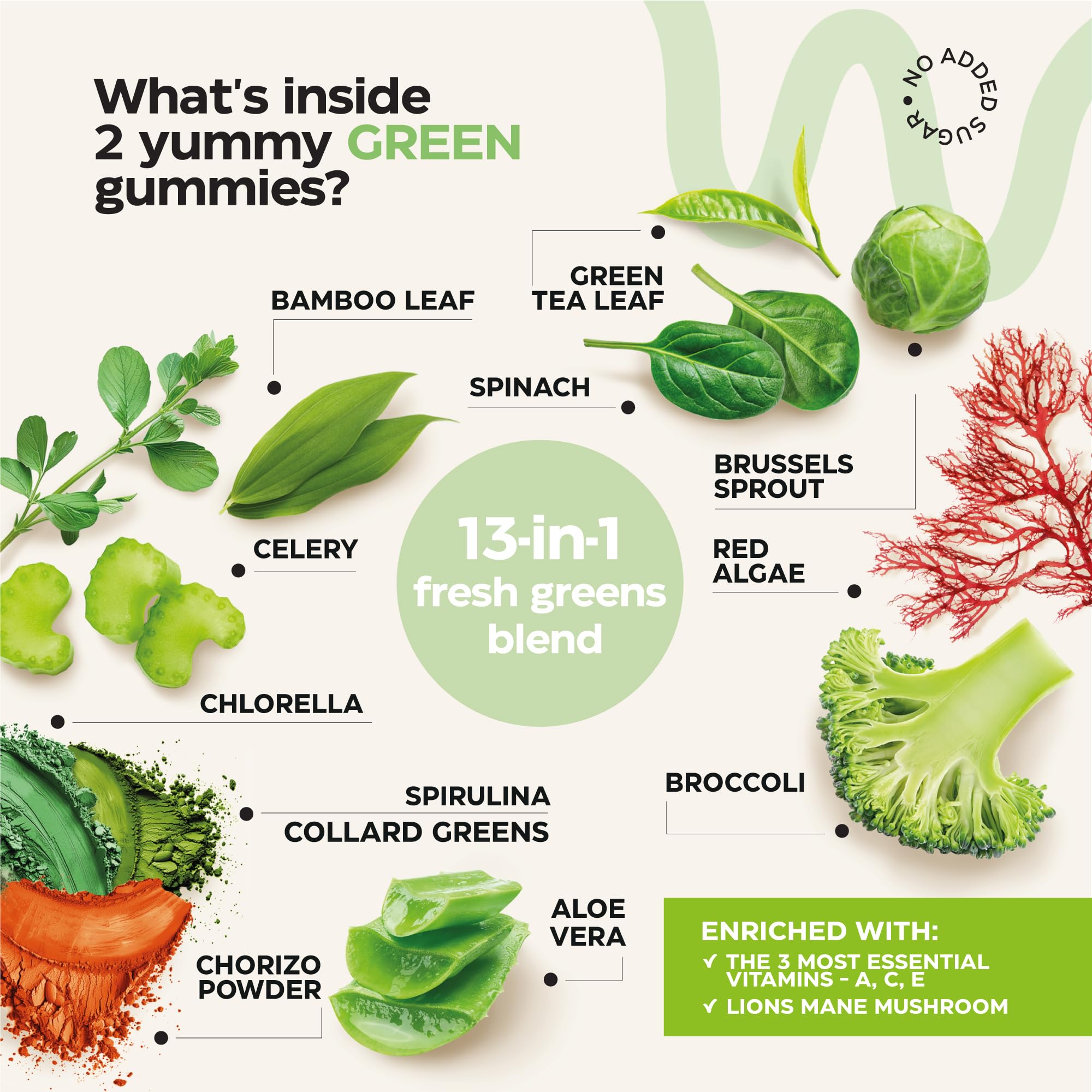 Wellneum veggies blend ingredients spotlight greens like spirulina and broccoli.