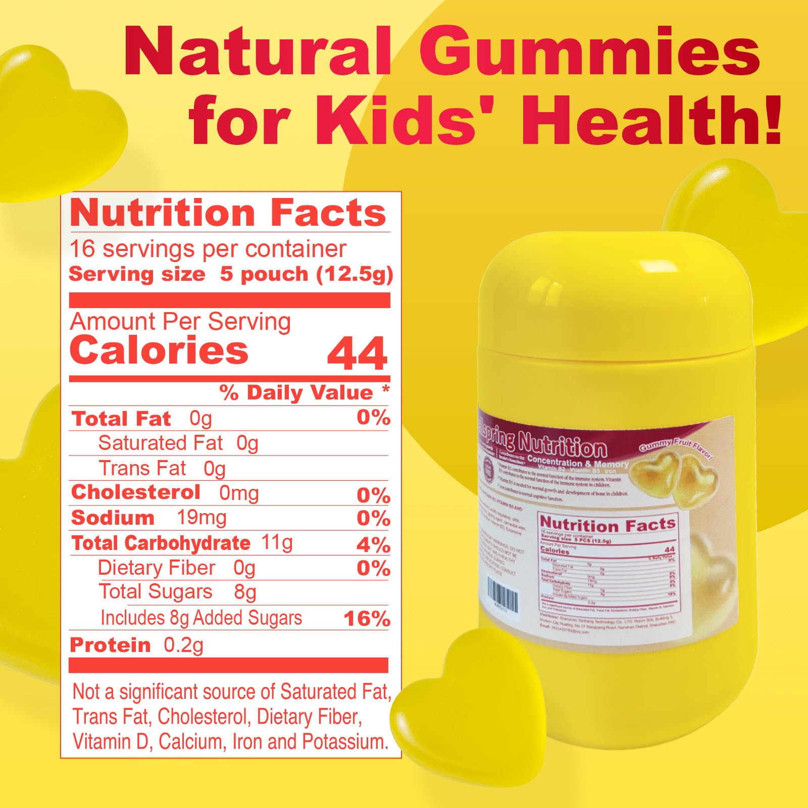 WellSpring Nutrition dosing guide image emphasizing two to four chewables per day.