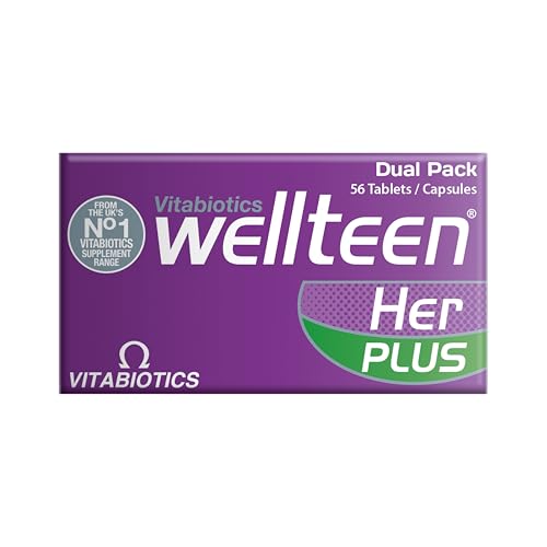 Wellteen Her Plus immunity support visual with vibrant packaging.