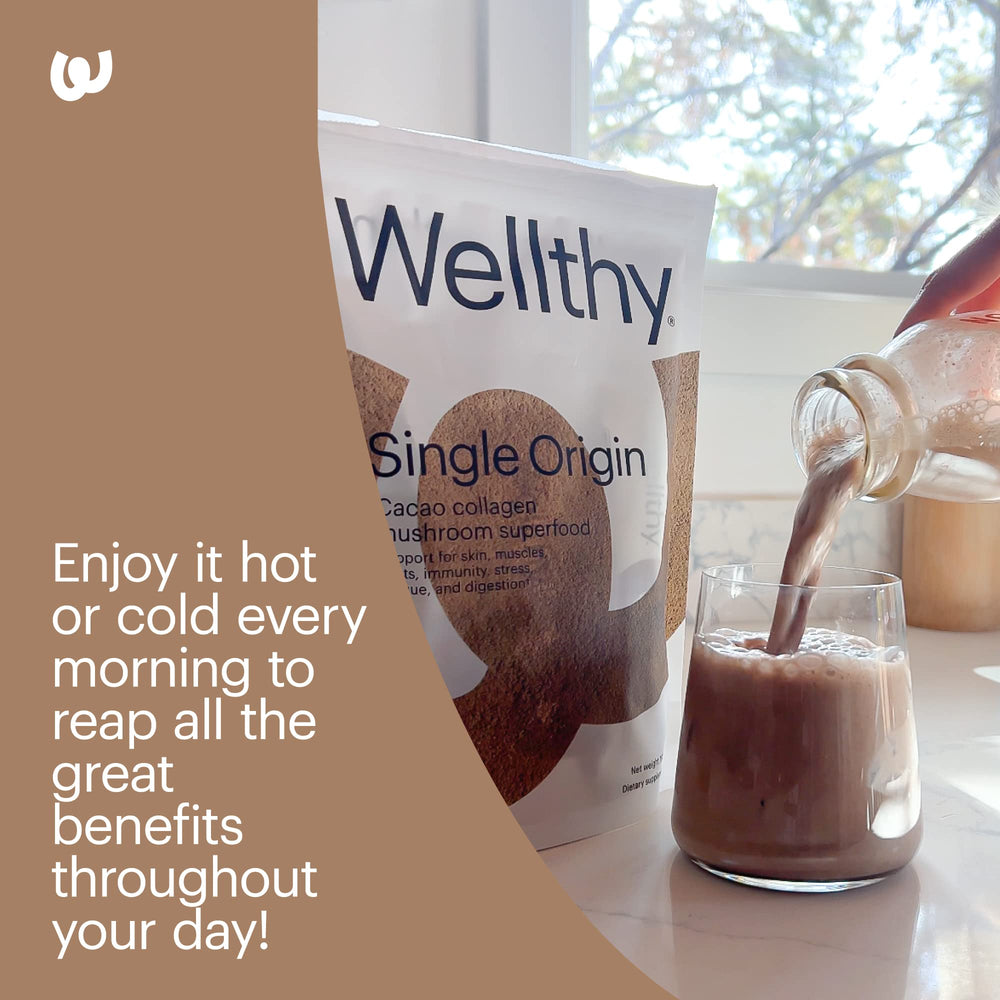 Wellthy Collagen Superfood Powder farm sourcing highlights regenerative, transparent supply