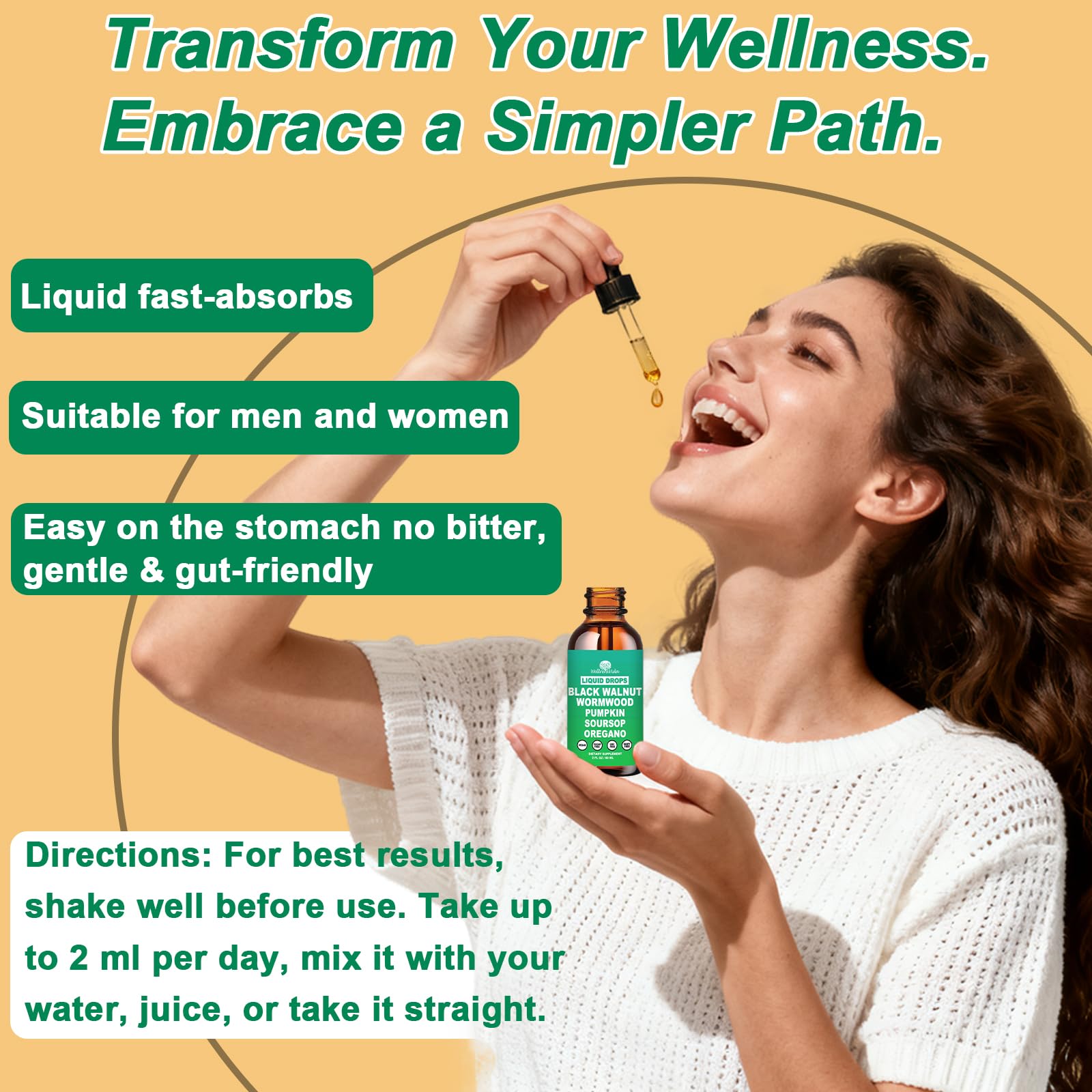 Vegan organic certifications highlight WellVeraVida purity and ethics.