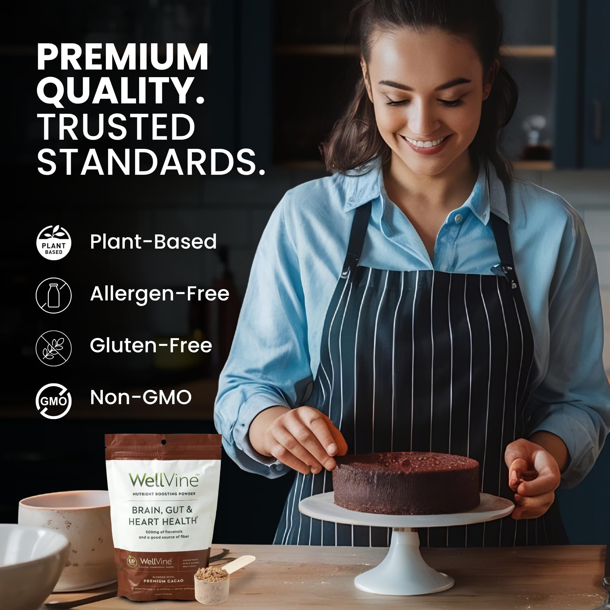 WellVine Nutrition Blend gluten-free formula supports allergen-free nutrition
