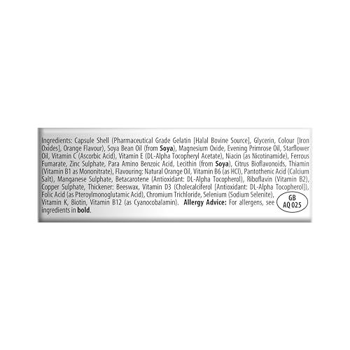 Wellwoman evening primrose oil ingredient closeup may support skin health.