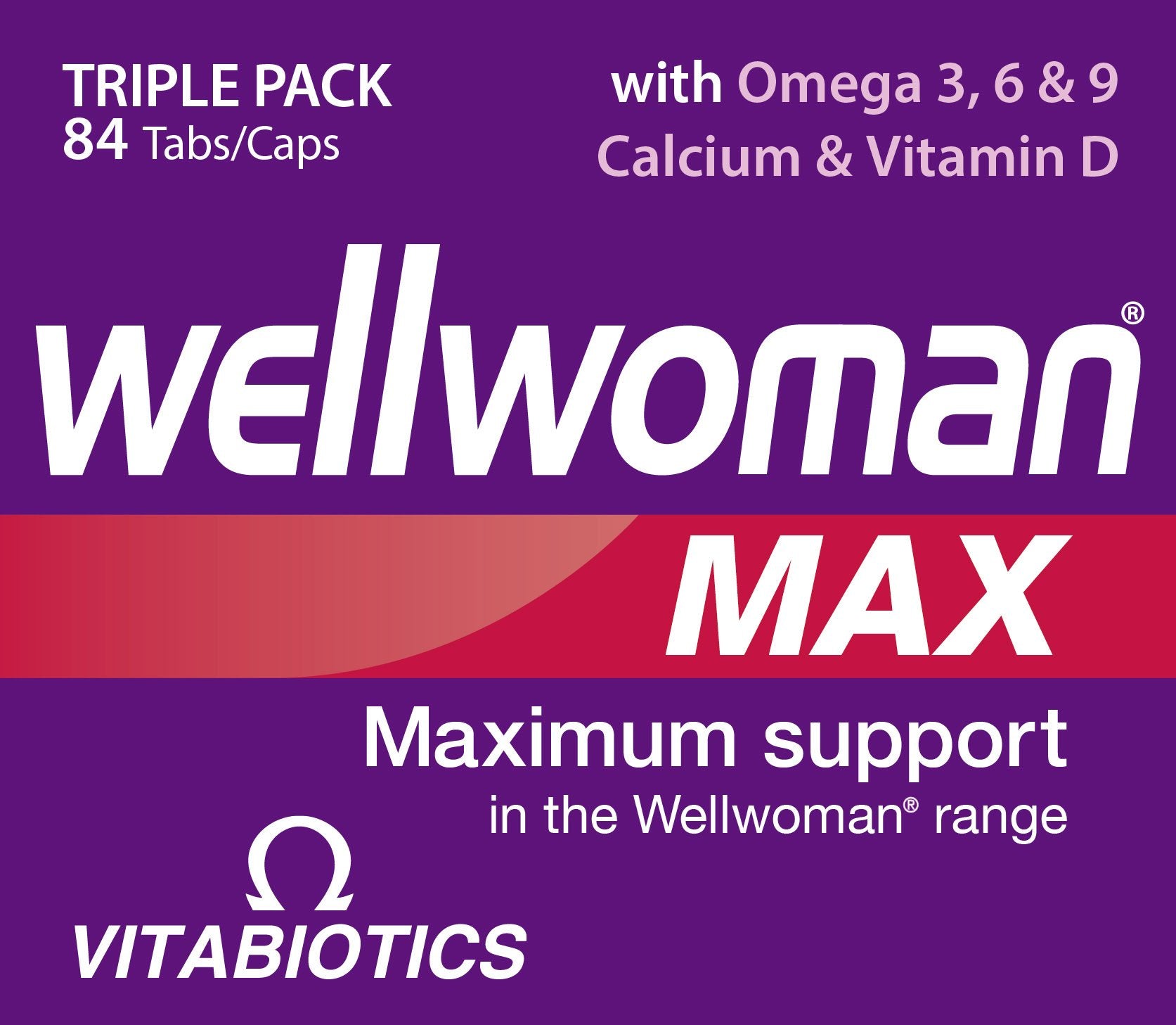 Wellwoman Max B vitamins tablets support energy release
