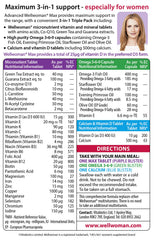 Wellwoman Max calcium and vitamin D tablets support bone health