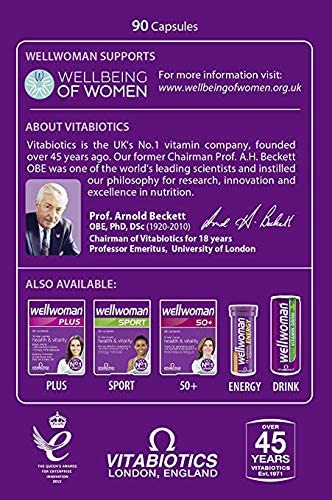 Wellwoman Original tablets close-up for convenient daily supplementation.