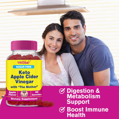 WellYeah ACV gummies label highlights Mother and Keto-friendly formula