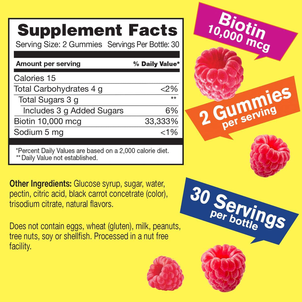 WellYeah Biotin label emphasizes vegan, gluten-free, and non-GMO formulation.