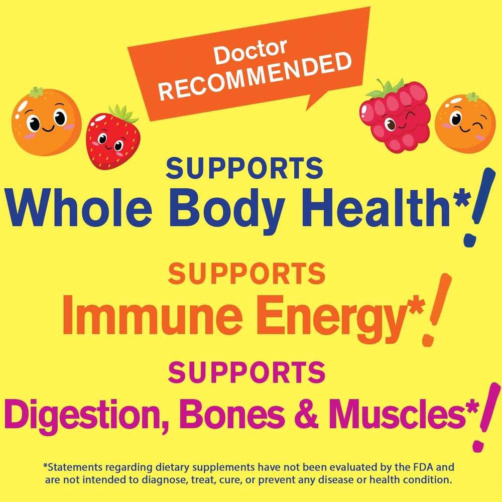 WellYeah Kids gummies close-up highlighting berry flavor for tastier nutrition