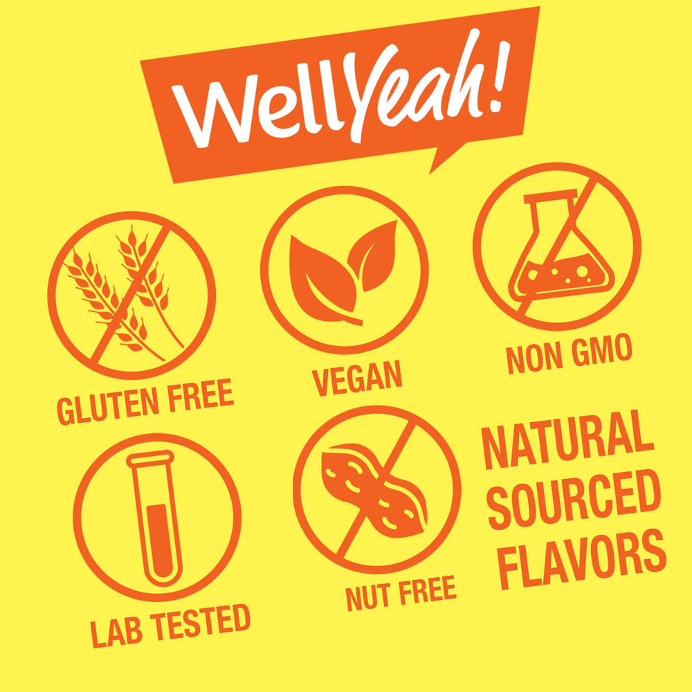 WellYeah berries closeup shows natural flavor for enjoyable daily fiber intake