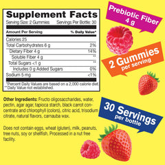 WellYeah gummies berry chews closeup emphasizes tasty, low sugar fiber support