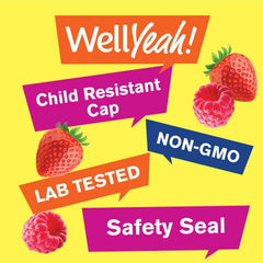 WellYeah gummies berry-dispensing bottle captures easy daily ritual
