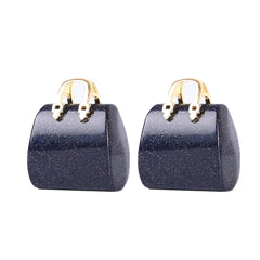 Wemeki Healing Crystals Bag close-up with blue sandstone texture for calm ambience