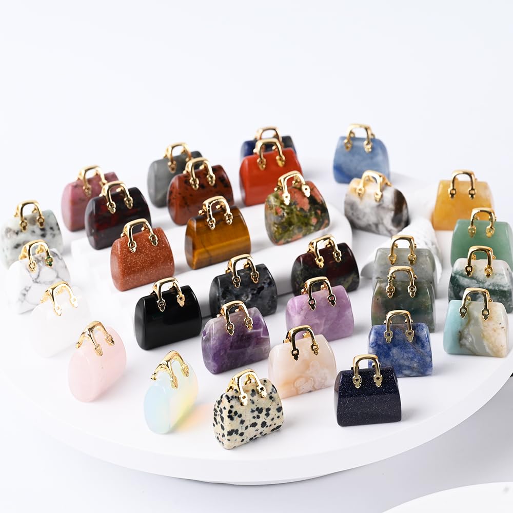 Wemeki Healing Crystals Bag miniature sculpture that boosts shelf appeal