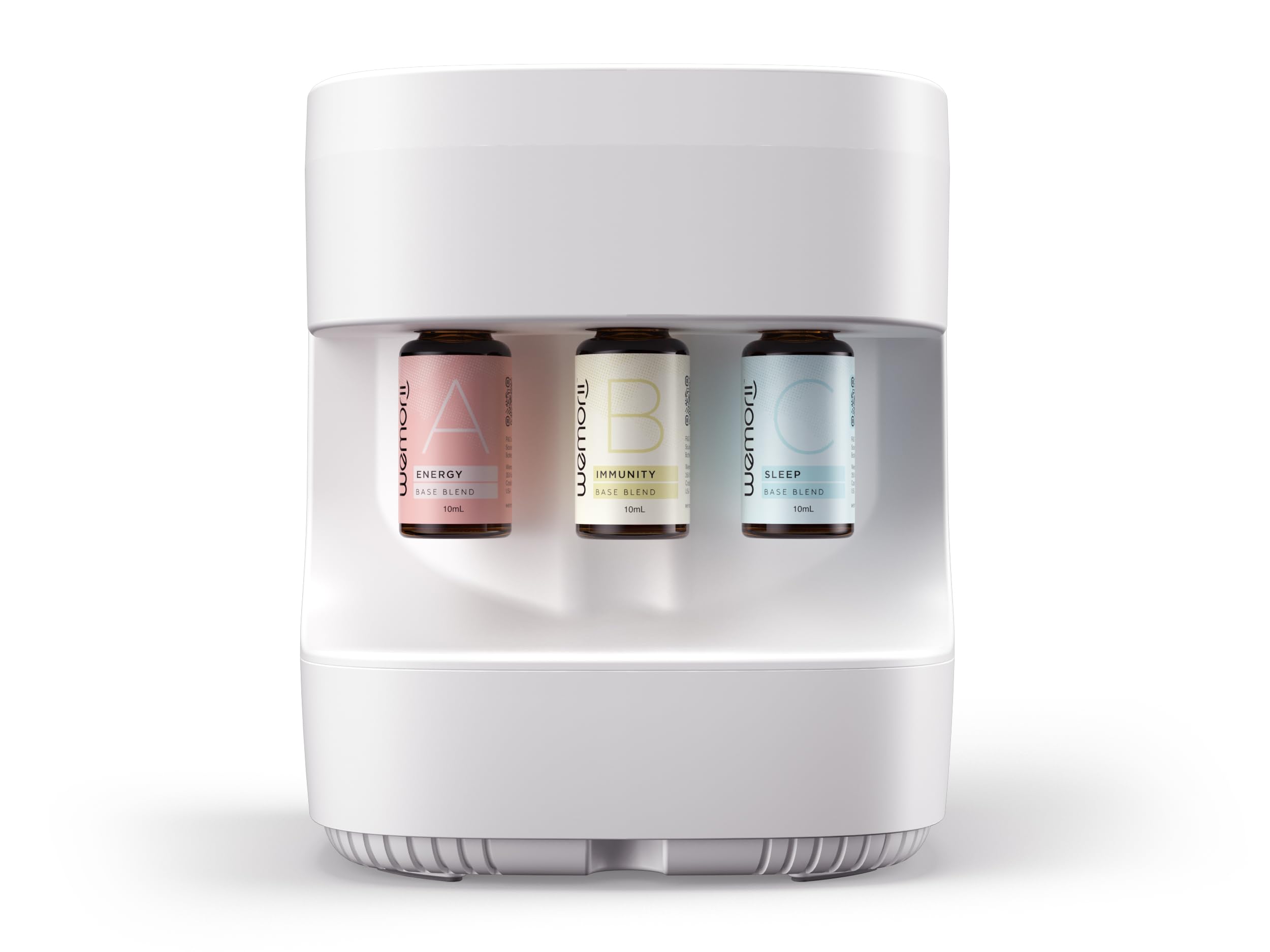 Wemorii Energy Blend A refill packaging showcases easy replacement and mess-free setup