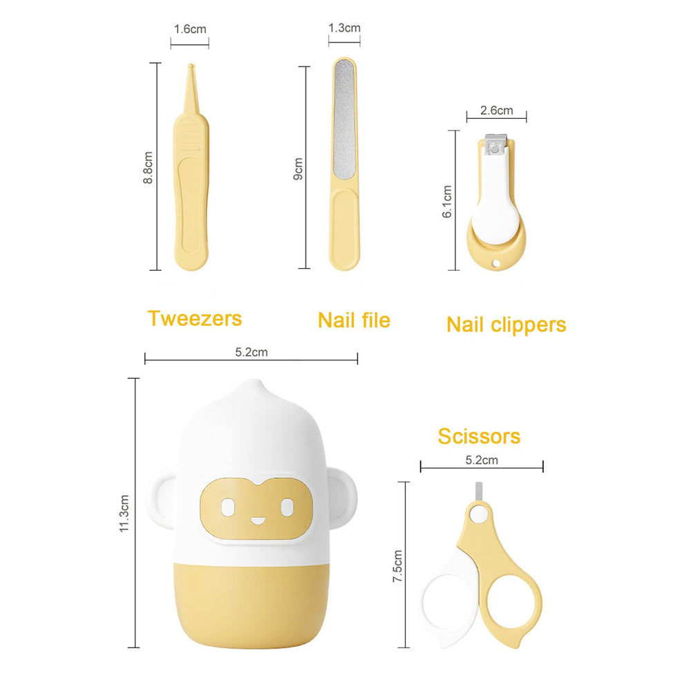 Wentwos baby nail clipper ergonomic design offers precise trimming.