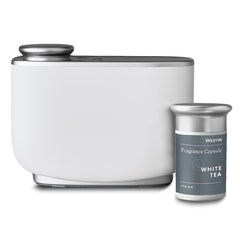 Westin White Tea room diffuser on table releasing a fresh fragrance