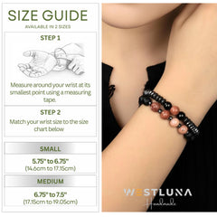 WestLuna pink aventurine accent bead adds subtle color and balance.