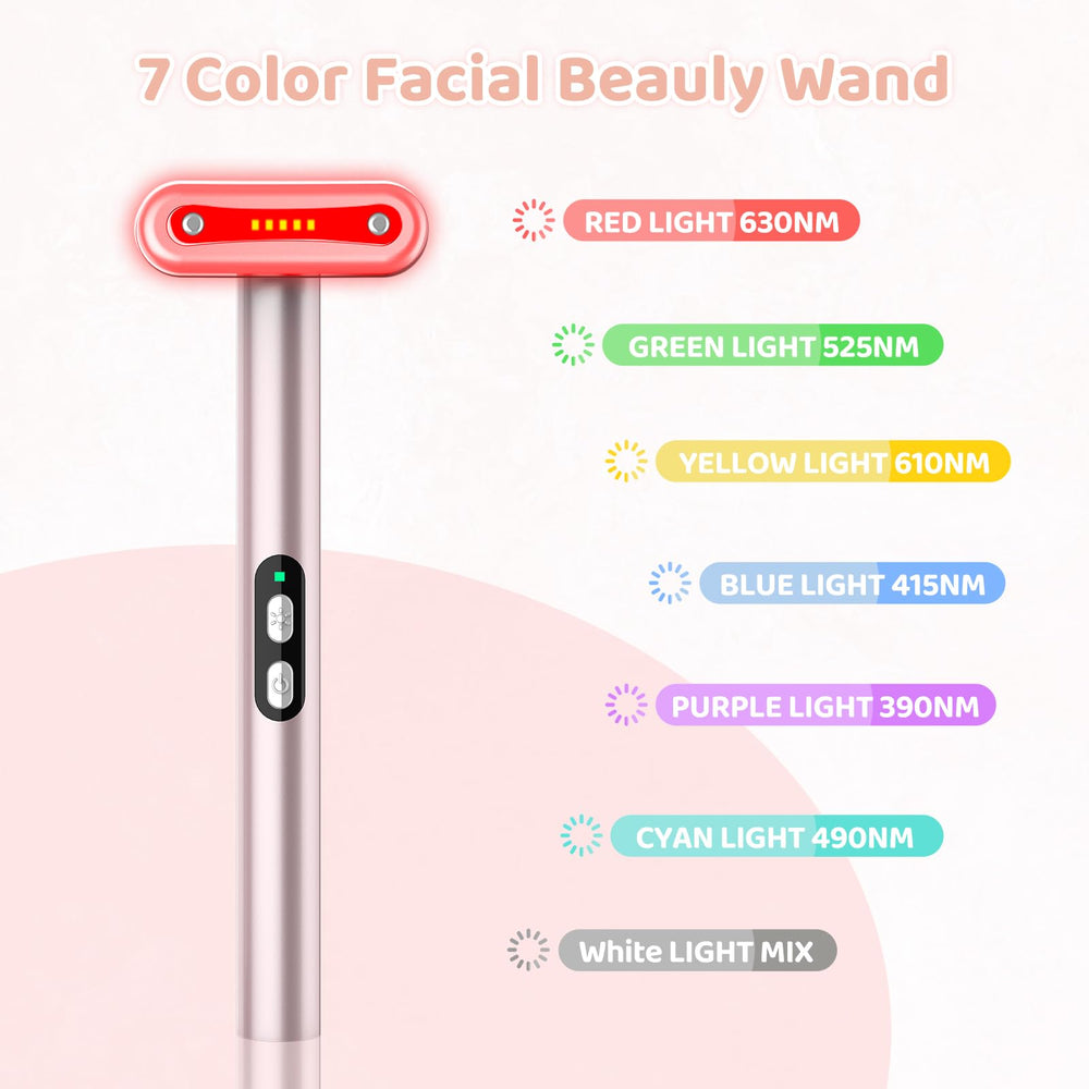 weyais red light therapy face wand for targeted, non-invasive skincare sessions.