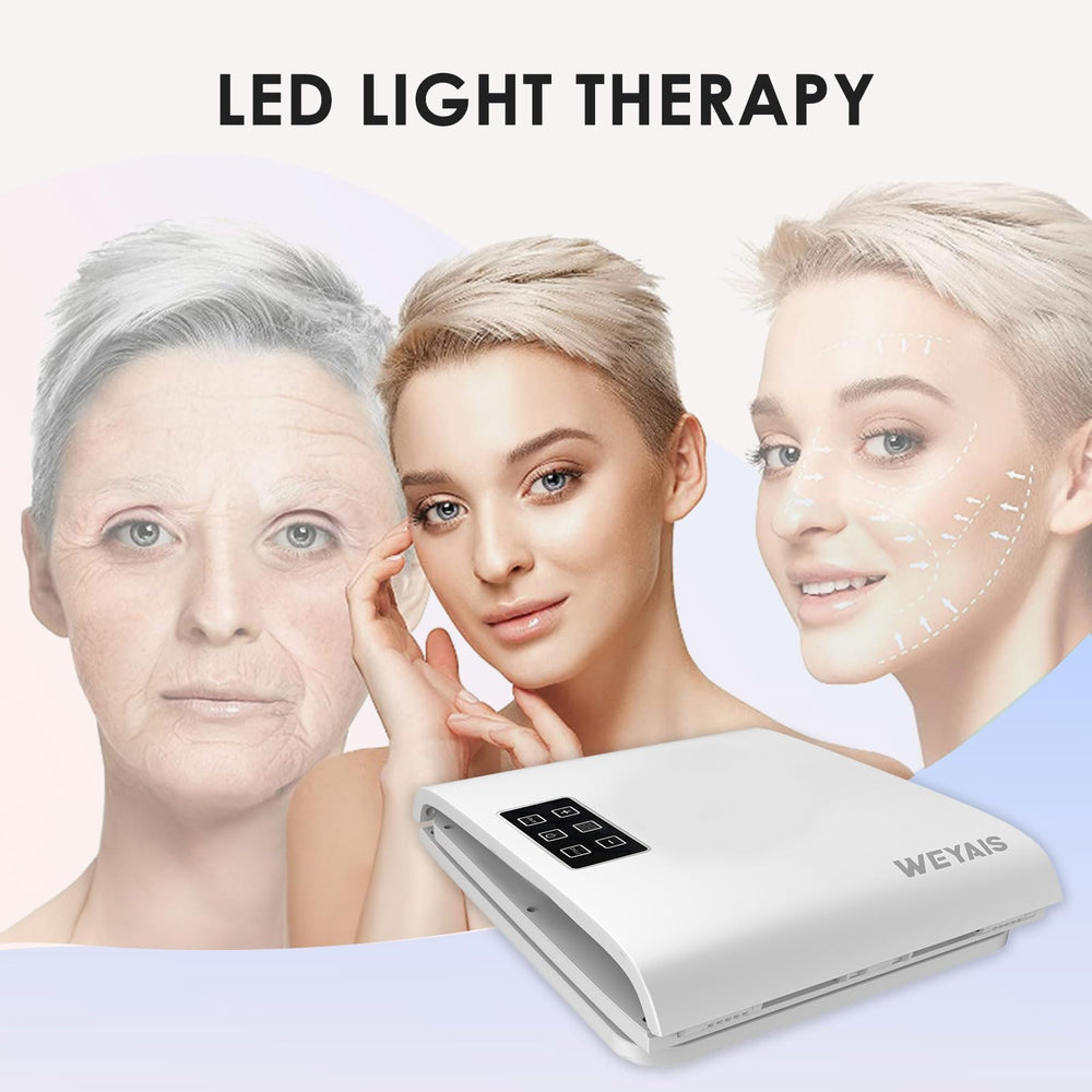 weyais Seven-color LED options enable customizable skincare sessions.