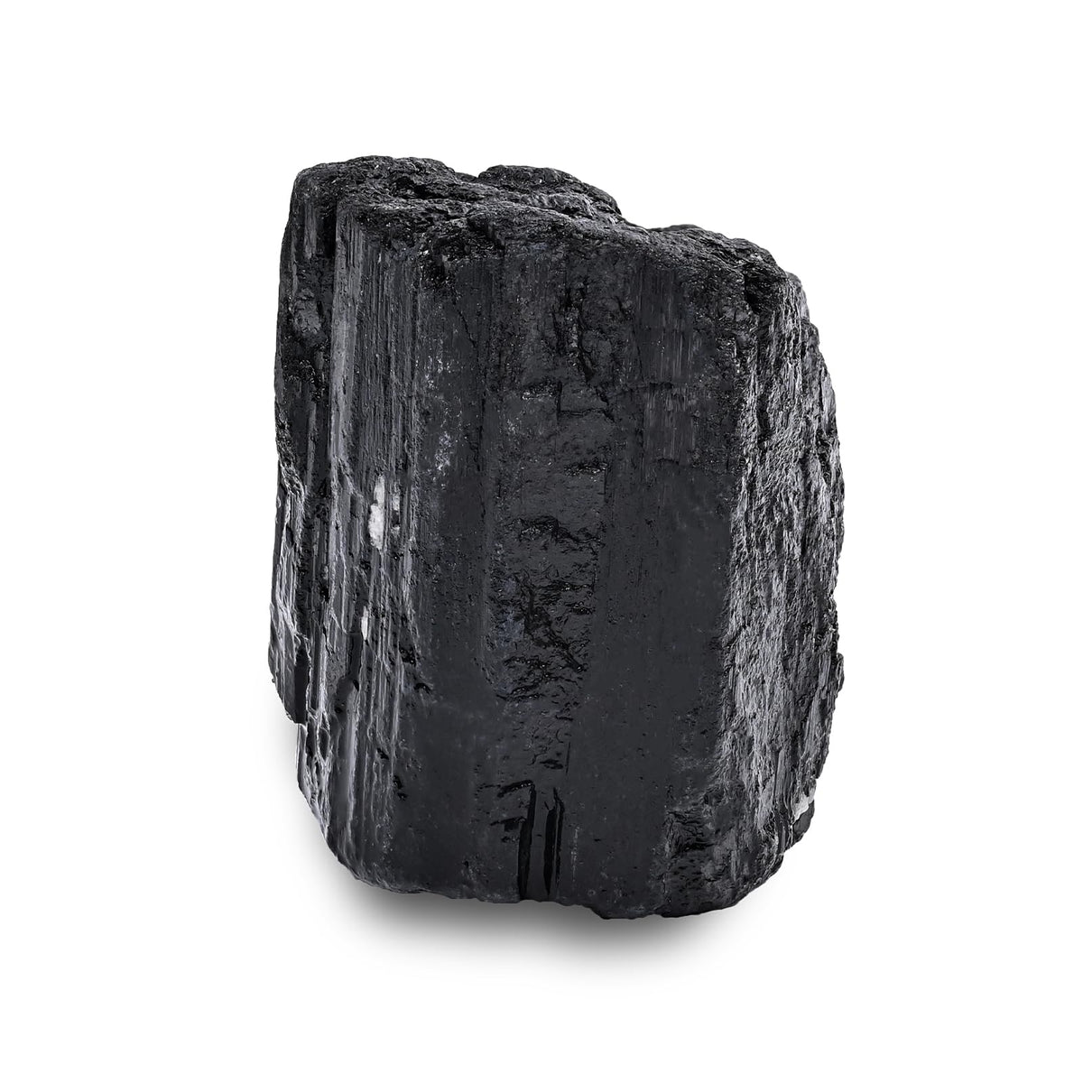 WHAL&YUNE Black Tourmaline Raw Stone for natural home decor and calm ambiance