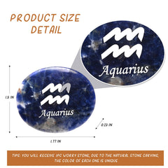 WHAL&YUNE pocket-size worry stone for on-the-go calm moments.