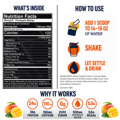 WheyUP coconut water and BCAAs depiction highlighting hydration support post-workout recovery.
