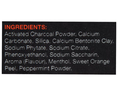 White Glo powder container ready to dispense for easy use.