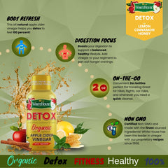 White House Detox Non-GMO formula crafted with care.