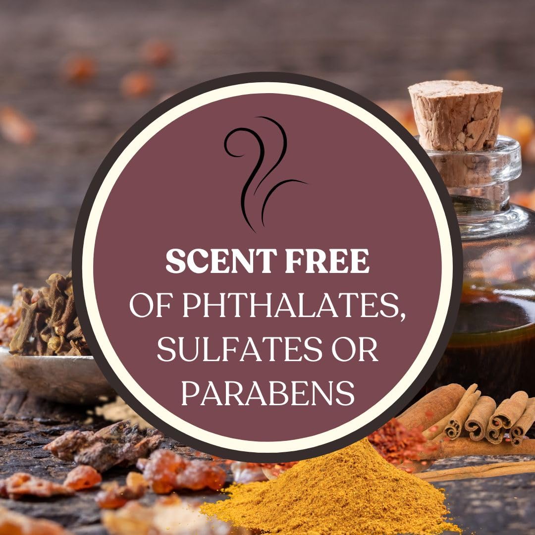 Whole Works sage fragrance close-up highlighting phthalate-free scent for safe home use.