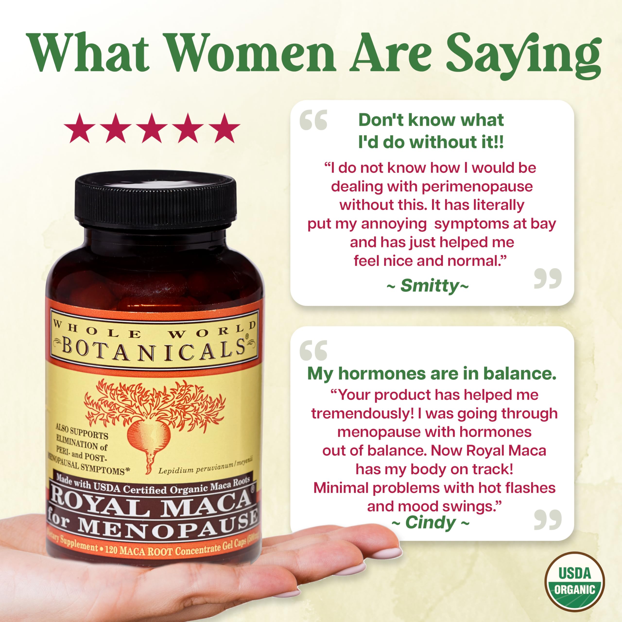 Whole World Botanicals Royal Maca on store shelf inviting exploration.