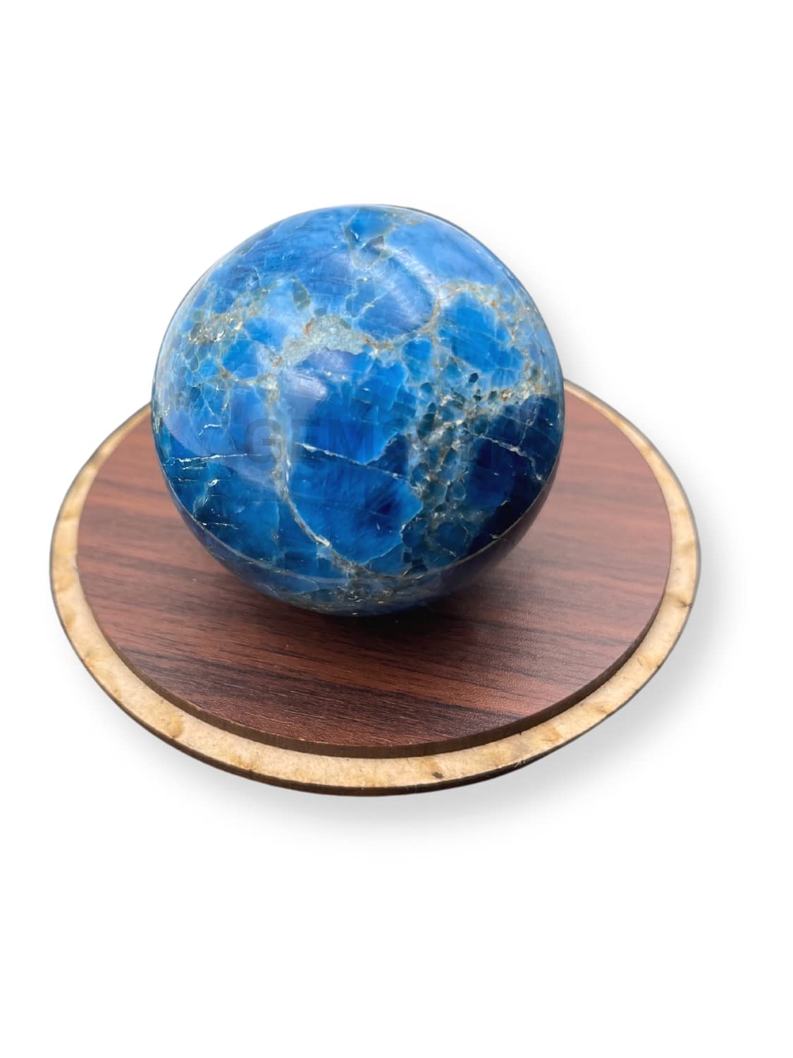 Wholesale Gem Shop Apatite ball sphere detail highlights hand-carved texture