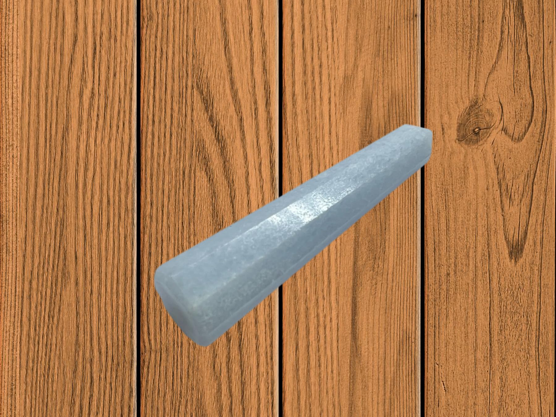 Wholesale Gem Shop Blue Calcite Obelisk hand-carved charm for spiritual study spaces.