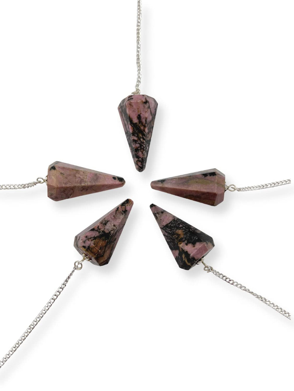 Wholesale Gem Shop rhodonite pendulum gift packaging for thoughtful presents