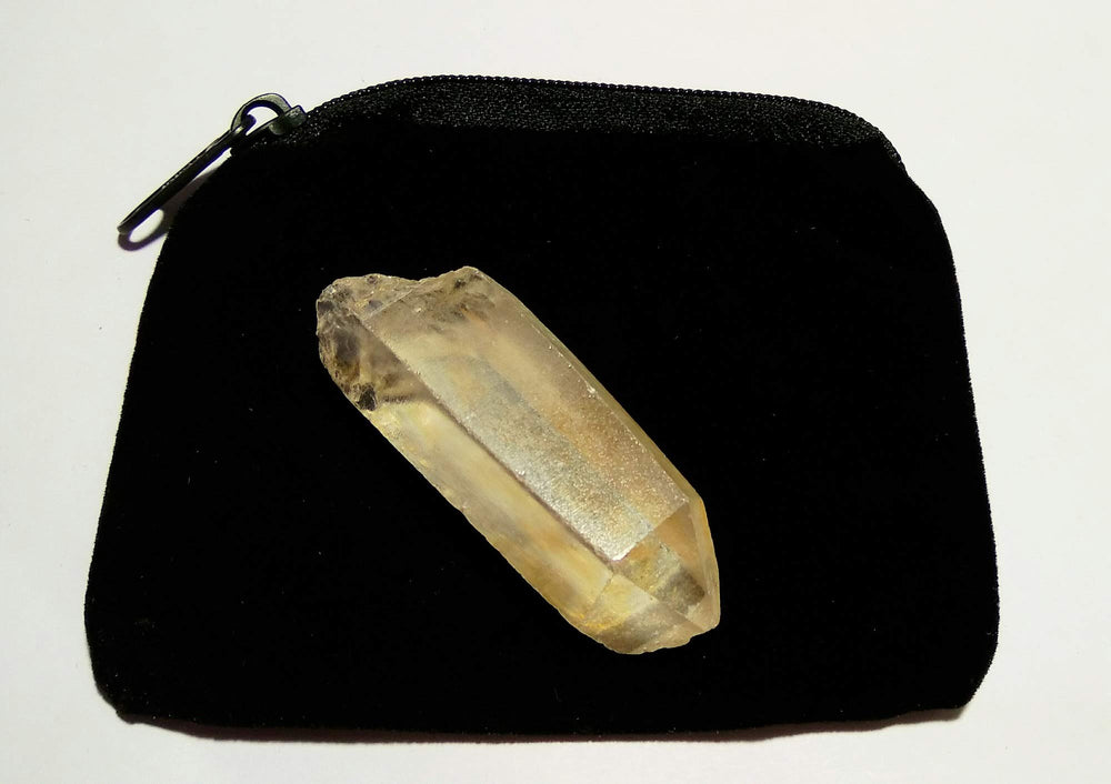Wholesale Gem Shop Lemurian Seed Crystal with unique markings sparks curiosity at home