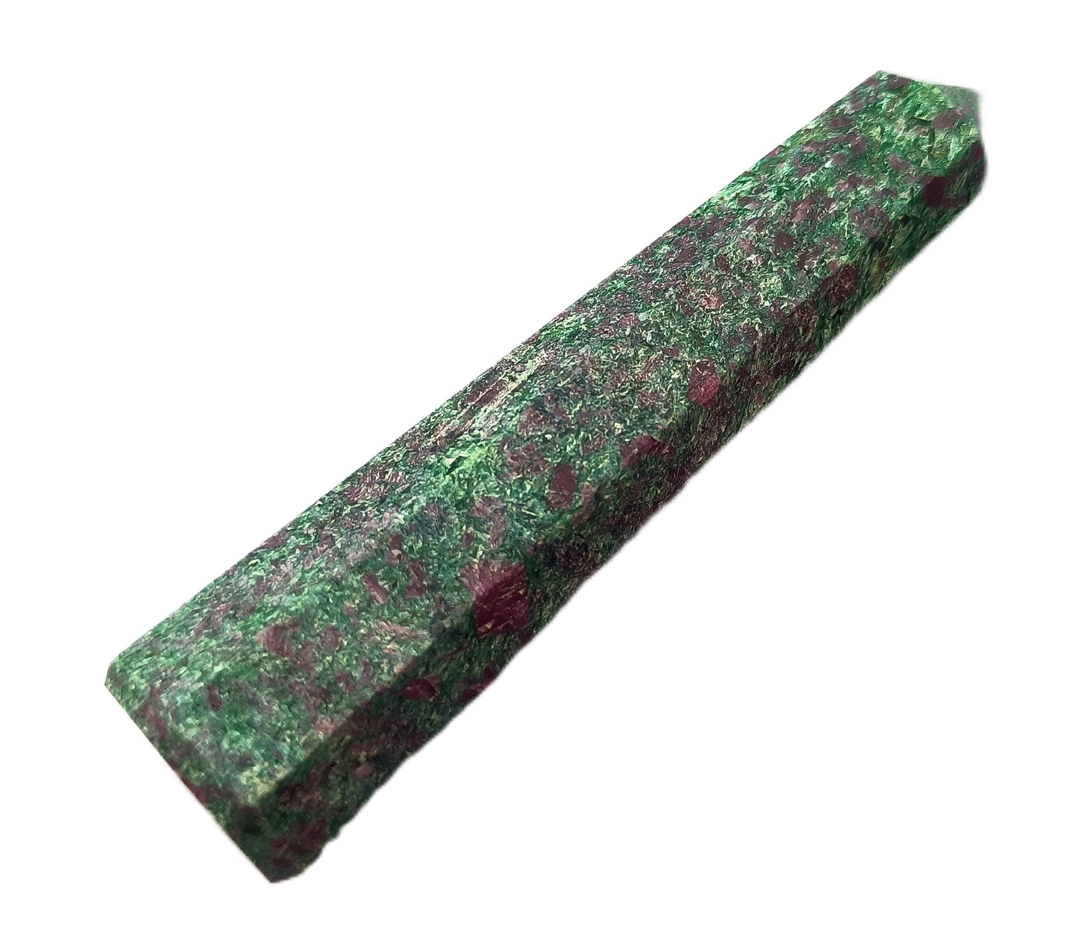 Wholesale Gem Shop 3-inch ruby zoisite obelisk tower for meditation and protection