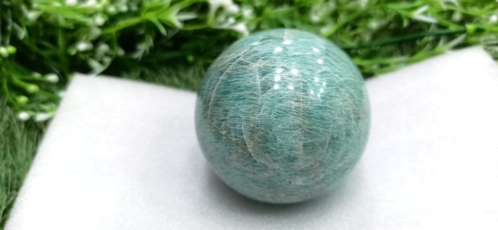 Wholesale Gem Shop amazonite ball sphere for scrying and cleansing rituals