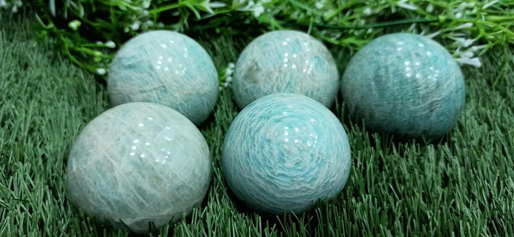 Wholesale Gem Shop amazonite ball sphere universal symbolism and energy focus